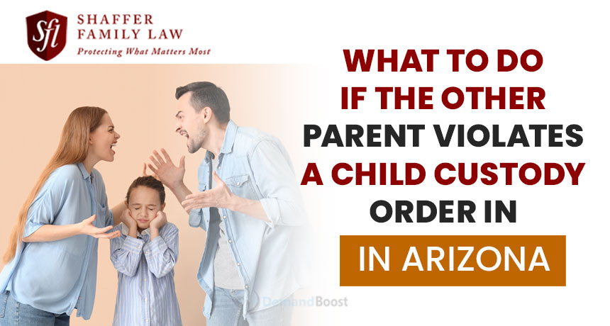Parent Violates a Child Custody Order