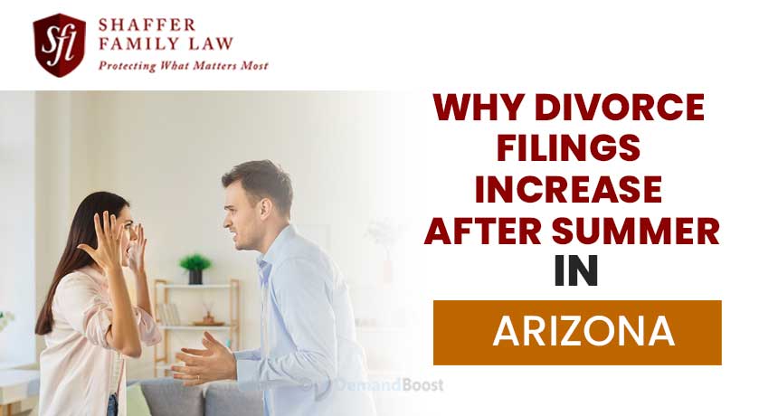Why Divorce Filings Increase After Summer in Arizona