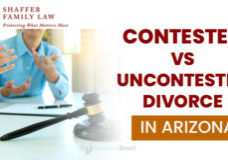 Contested vs. Uncontested Divorce in Arizona